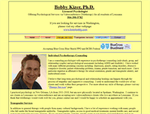 Tablet Screenshot of bobbykizer.com